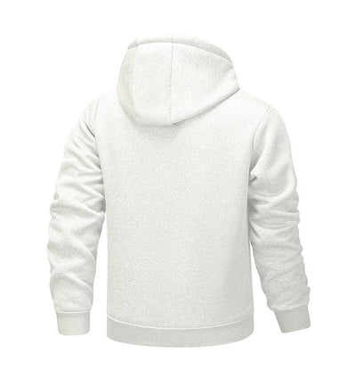 Herren Jacke mit Kapuze und Kordelzug