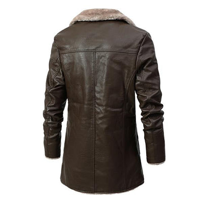 Lässige Reverskragenjacke für Herren