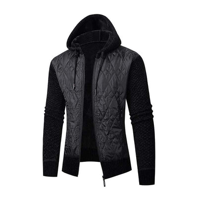 Herren-Kapuzenjacke mit Reißverschluss