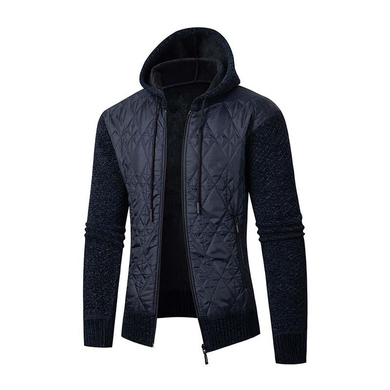Herren-Kapuzenjacke mit Reißverschluss