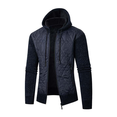 Herren-Kapuzenjacke mit Reißverschluss