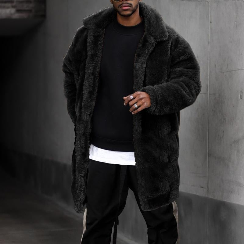 Herren Vintage Lose Mantel
