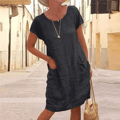 Sommerkleid mit Fronttaschen