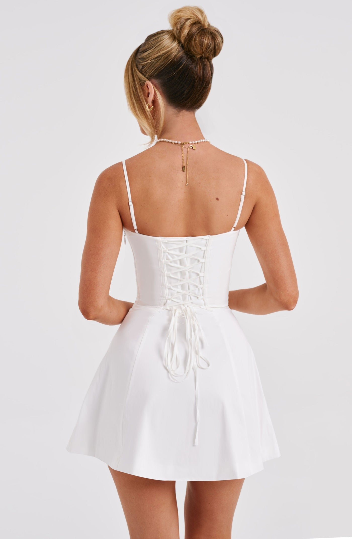 Lace Mini Dress - Ivory
