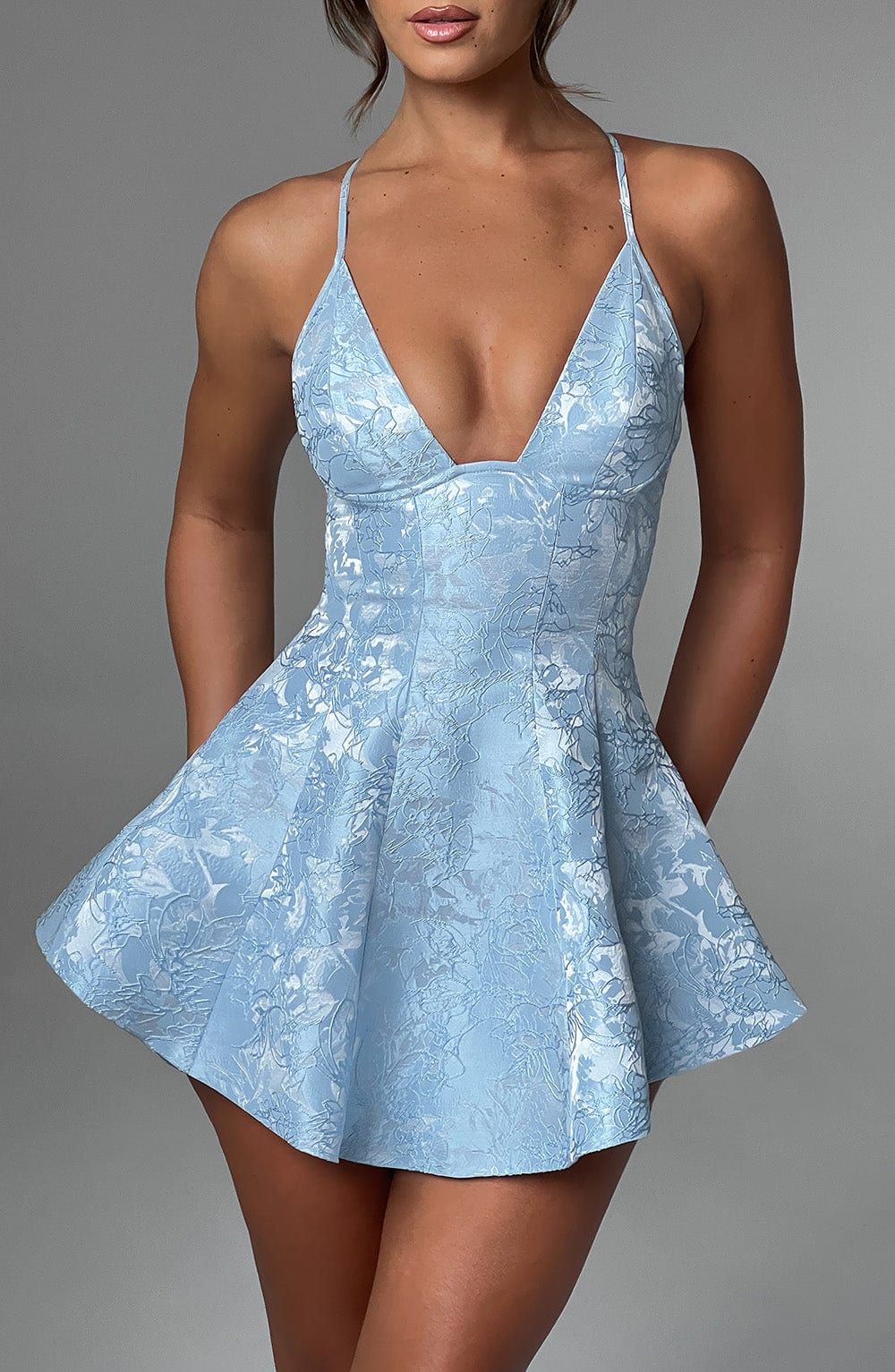 Leila Blue Playsuit
