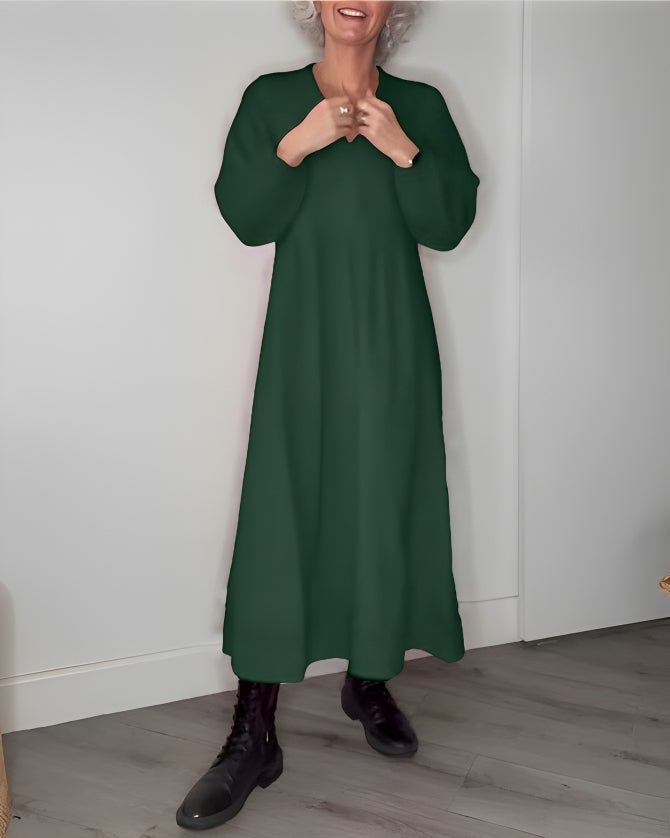Marian® | Elegantes Kleid mit V-Ausschnitt und schmeichelhaftem Schnitt