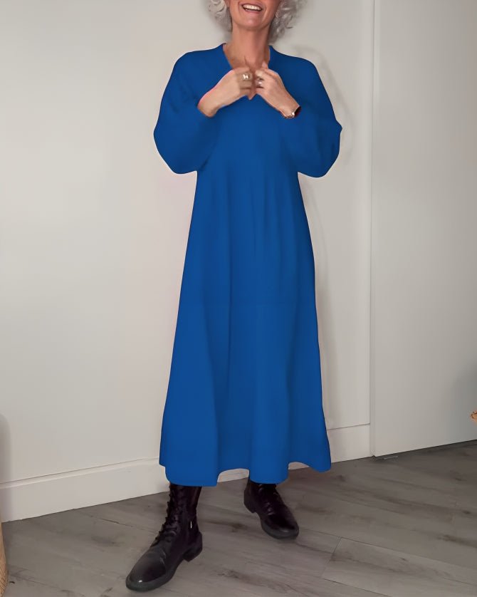 Marian® | Elegantes Kleid mit V-Ausschnitt und schmeichelhaftem Schnitt