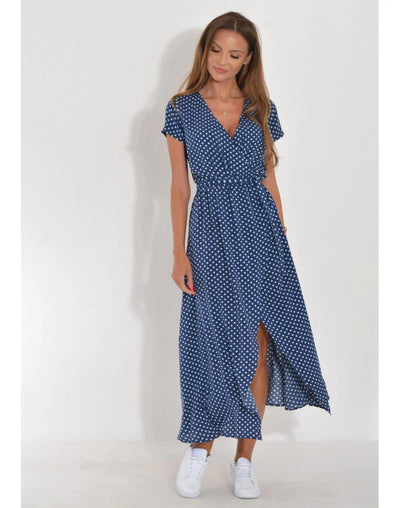 Eva | Stilvolles V-Ausschnitt-Kleid