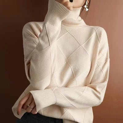 Clara | Kaschmir Rollkragenpullover für Damen