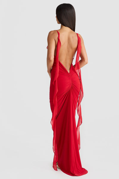Nessa® | Rückenfreies Maxikleid