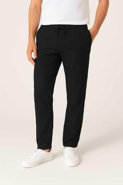 Moderne Kordelzug Tapered Hose