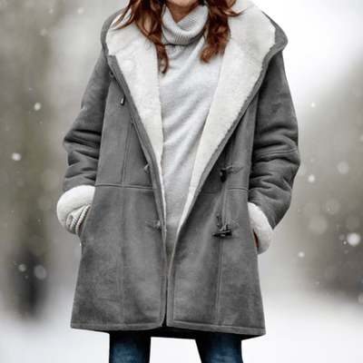 Irmelin | Modische warme Jacke mit Kapuze