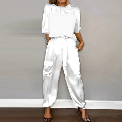Luisa | Satinierte bequeme Set