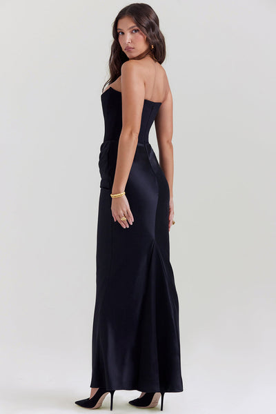 Elegantes trägerloses Korsettkleid für Damen