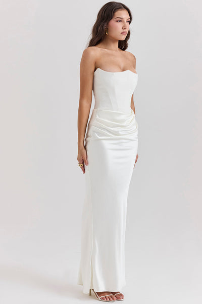 Elegantes trägerloses Korsettkleid für Damen