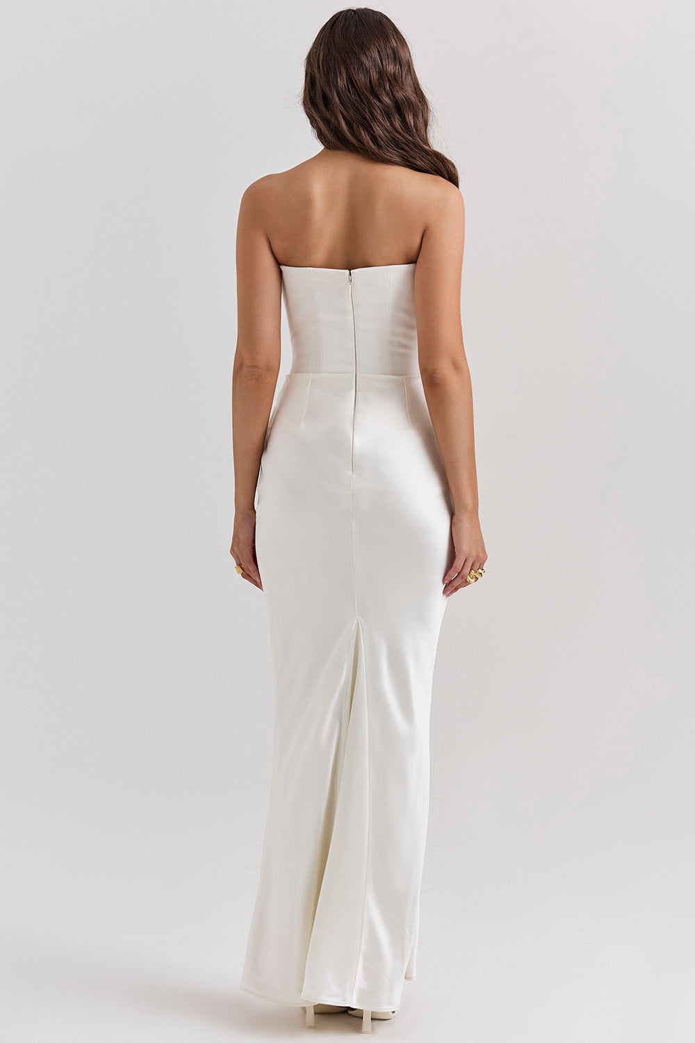 Elegantes trägerloses Korsettkleid für Damen