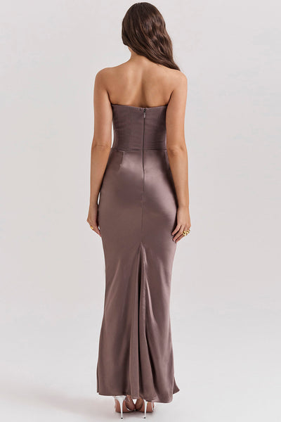 Elegantes trägerloses Korsettkleid für Damen