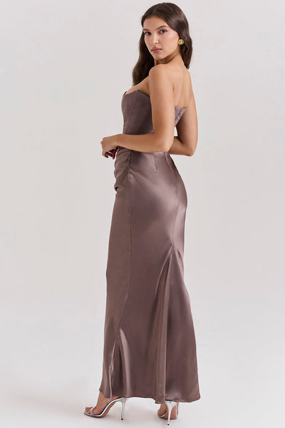 Elegantes trägerloses Korsettkleid für Damen