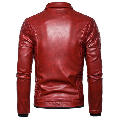 Herren Vintage-Jacke mit abnehmbarem Kragen
