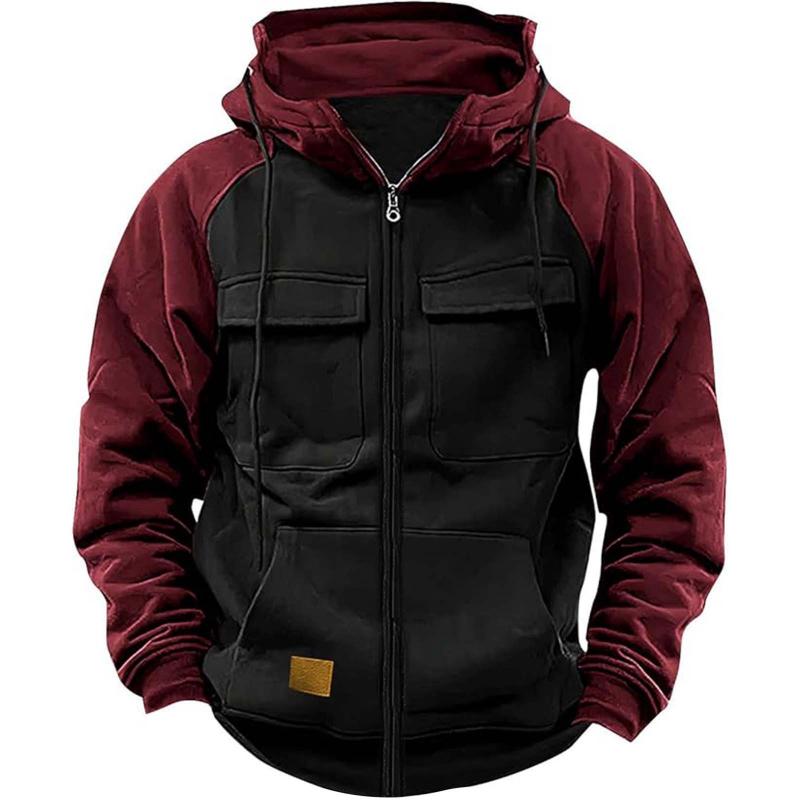 Herren Kapuzenjacke mit Kängurutasche