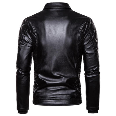 Herren Vintage-Jacke mit abnehmbarem Kragen