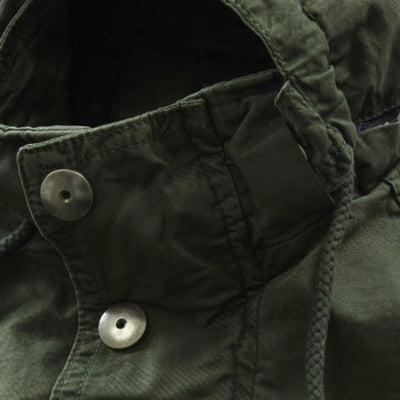 Herrentrenchcoat mit Kapuze und mehreren Taschen