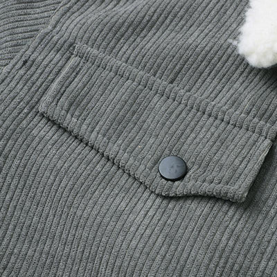 Jacke mit Reverskragen und mehreren Taschen für Herren
