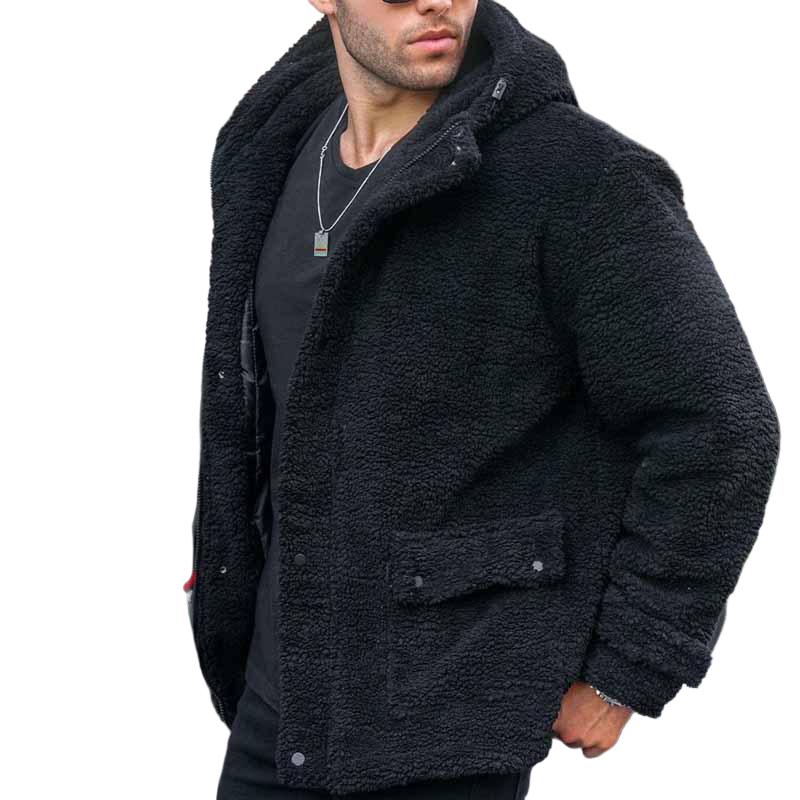 Kapuzenjacke mit Fronttaschen für Herren
