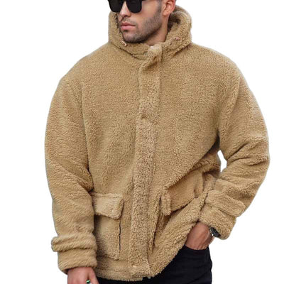 Kapuzenjacke mit Fronttaschen für Herren
