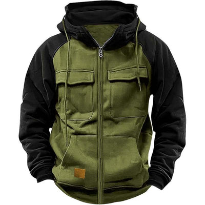 Herren Kapuzenjacke mit Kängurutasche