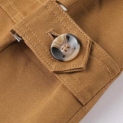 Herren Kapuzenjacke mit Knopfleiste