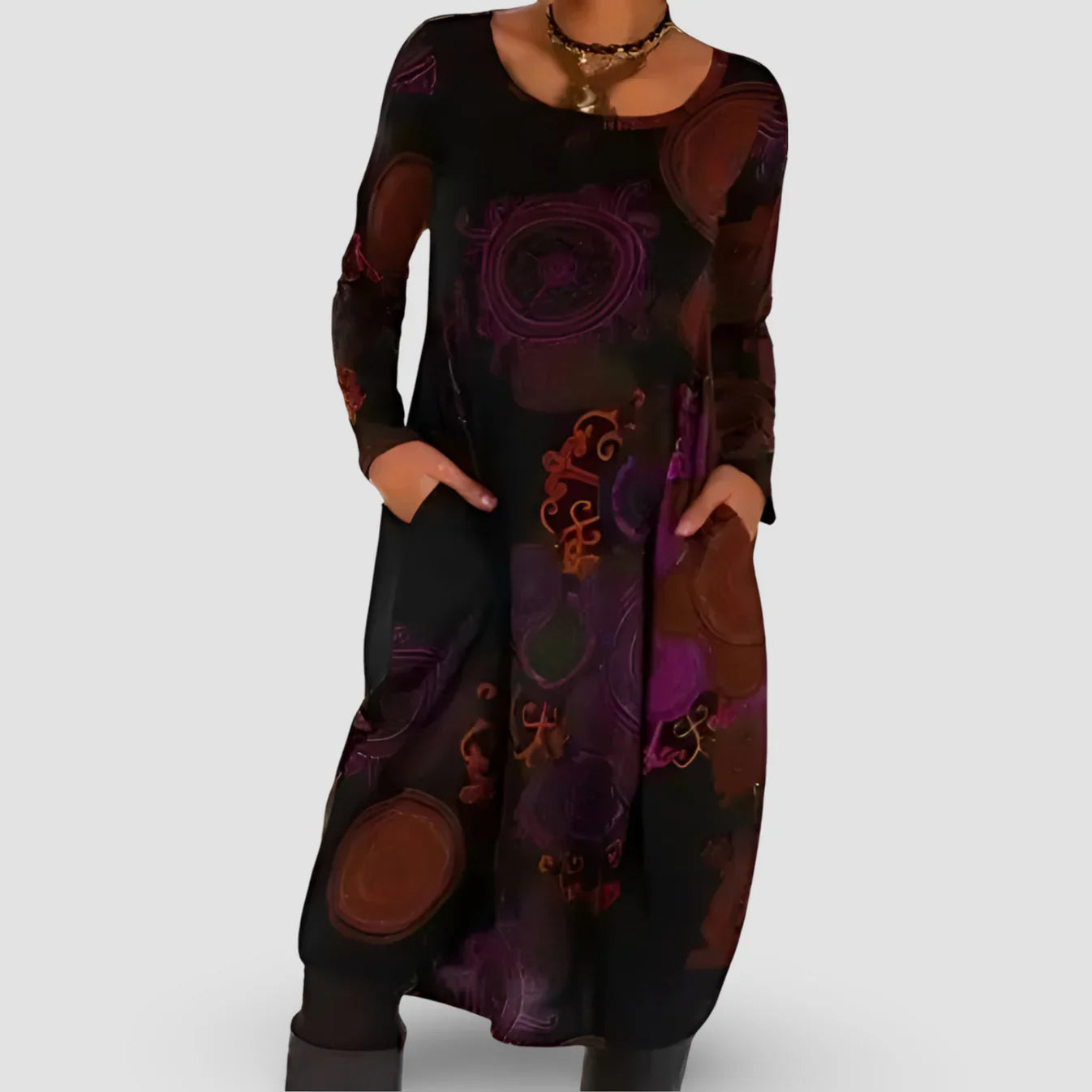 Ronja | Winterkleid mit Bohemischer Eleganz