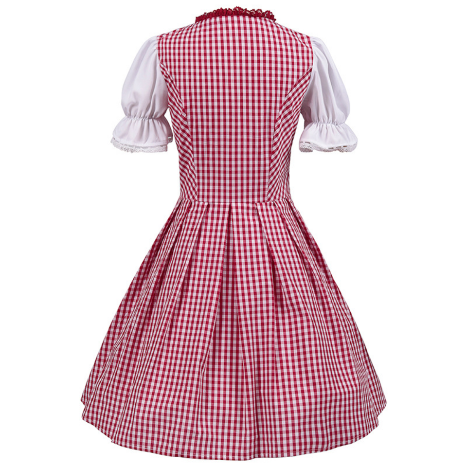 Kariertes Oktoberfest Dirndl