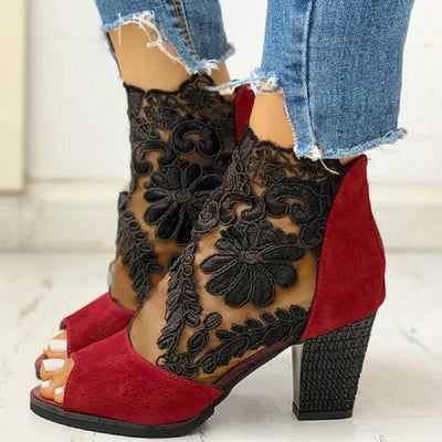 Scarlett® | Sandale mit Spitzenabsatz