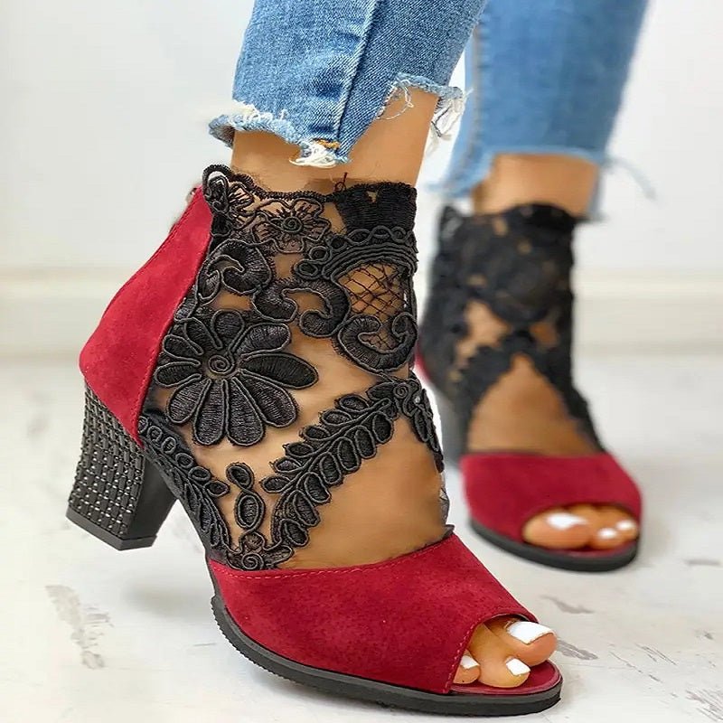 Scarlett® | Sandale mit Spitzenabsatz