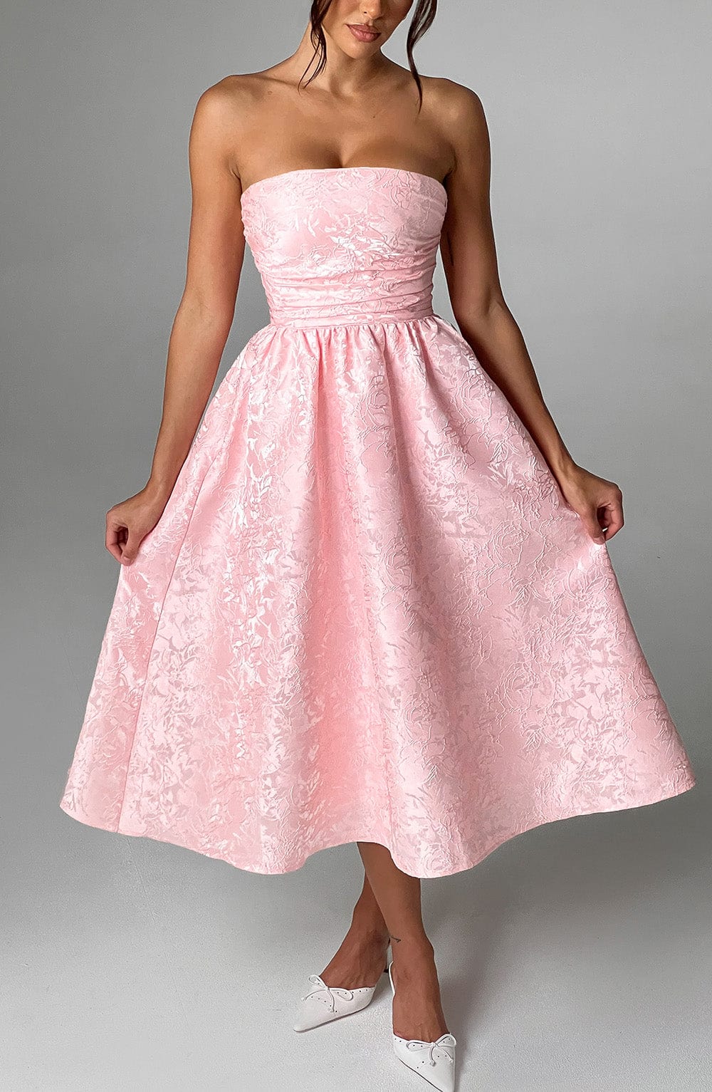 Blush Saoirse Midi Dress