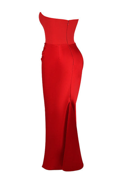 Elegantes trägerloses Korsettkleid für Damen