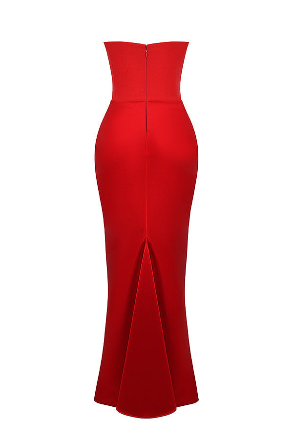 Elegantes trägerloses Korsettkleid für Damen