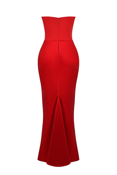 Elegantes trägerloses Korsettkleid für Damen