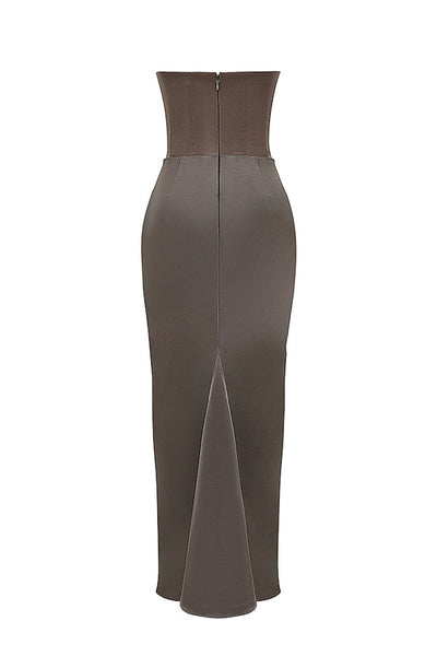 Elegantes trägerloses Korsettkleid für Damen