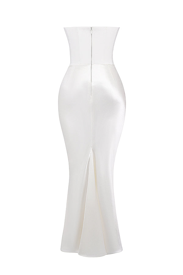 Elegantes trägerloses Korsettkleid für Damen