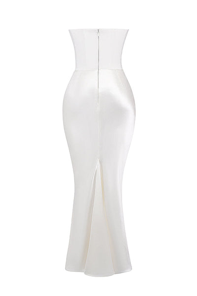 Elegantes trägerloses Korsettkleid für Damen