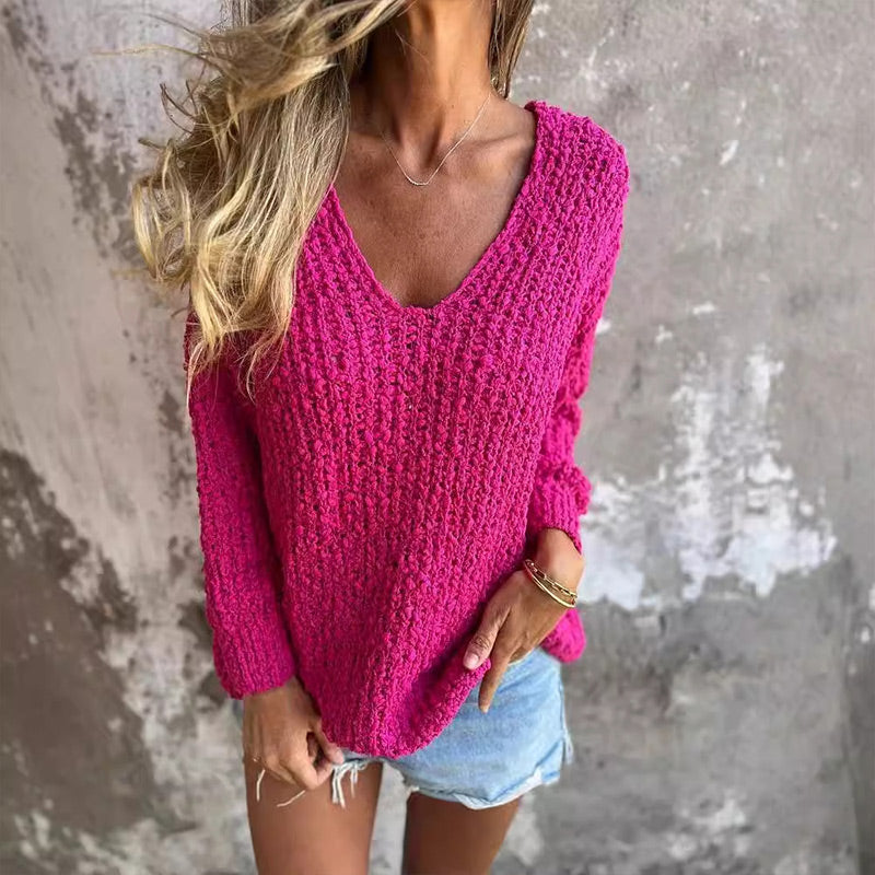Grobstrickpullover | Weiches Material | Lässige Passform
