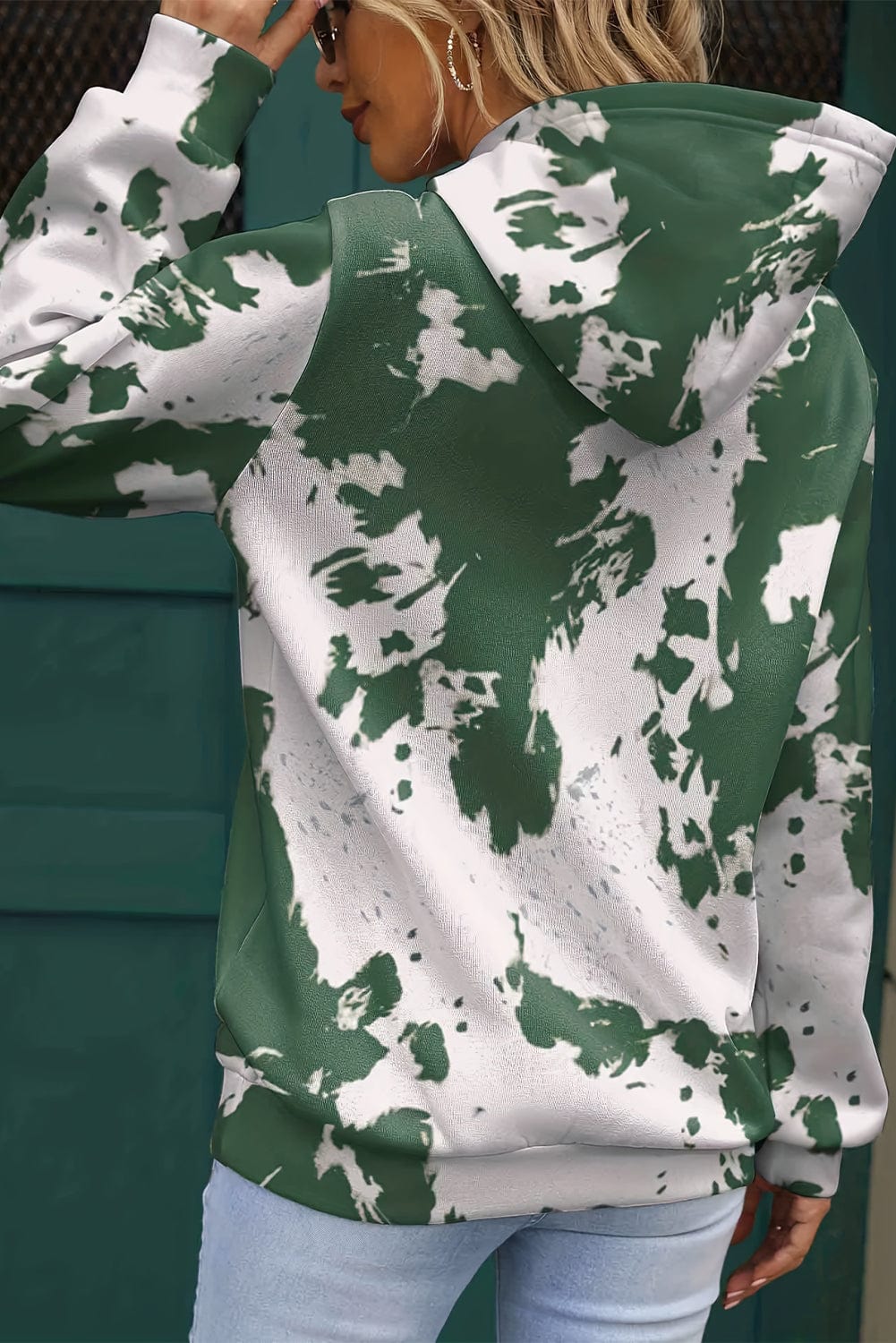 Kapuzensweatshirt mit Print | Bequeme Passform | Lässiger Look