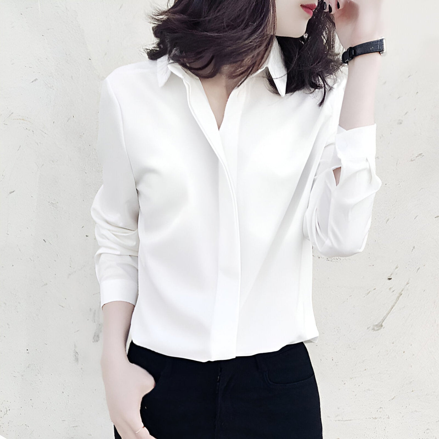 Bettina | Elegante, locker fallende Bluse