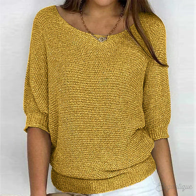 Eunice | Entspanntes Strickoberteil