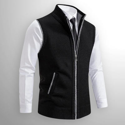 Full-zip Pullover Weste