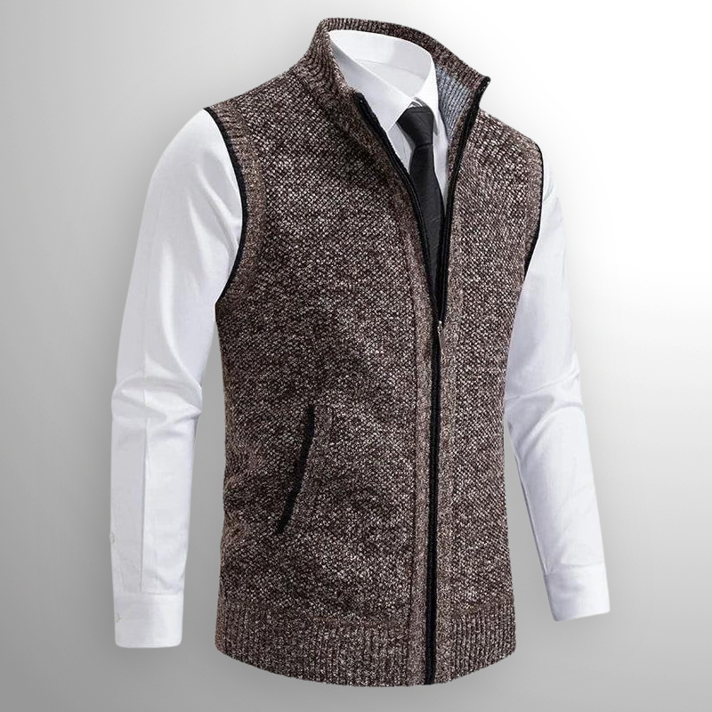 Full-zip Pullover Weste