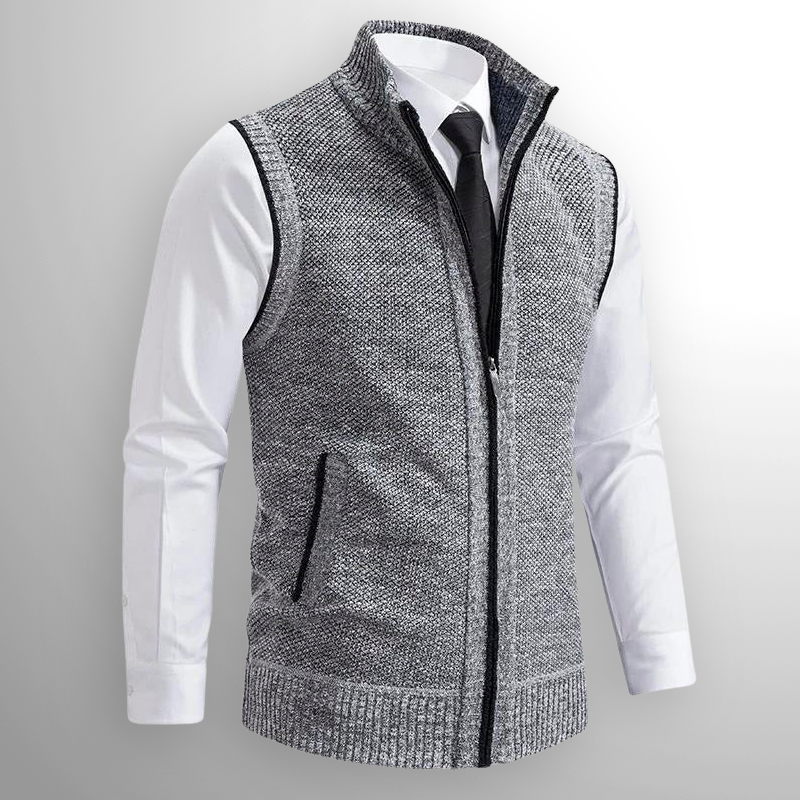 Full-zip Pullover Weste