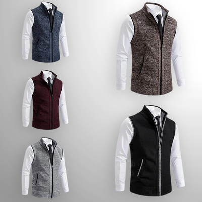 Full-zip Pullover Weste